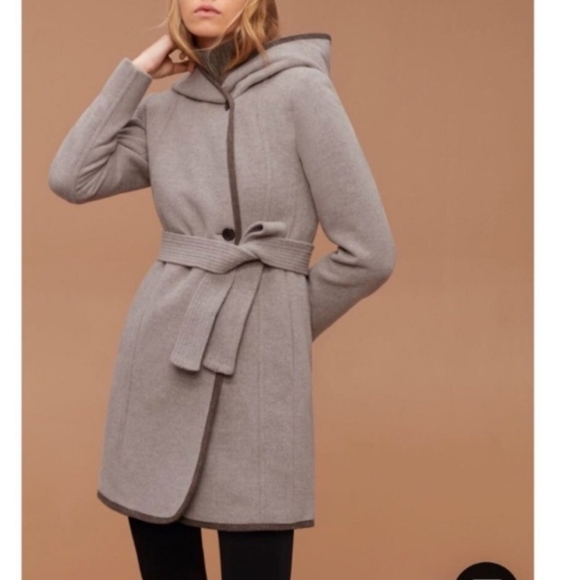 Aritzia Jackets & Blazers - Aritzia Wilfred Borda coat camel tan beige medium wool cashmere